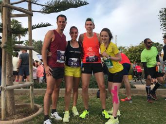 MarathonSquad; Sunny, Petra en Celeste